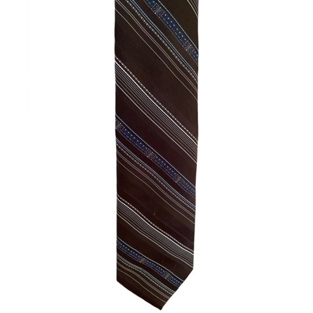 Vintage 80s Sears men’s brown necktie